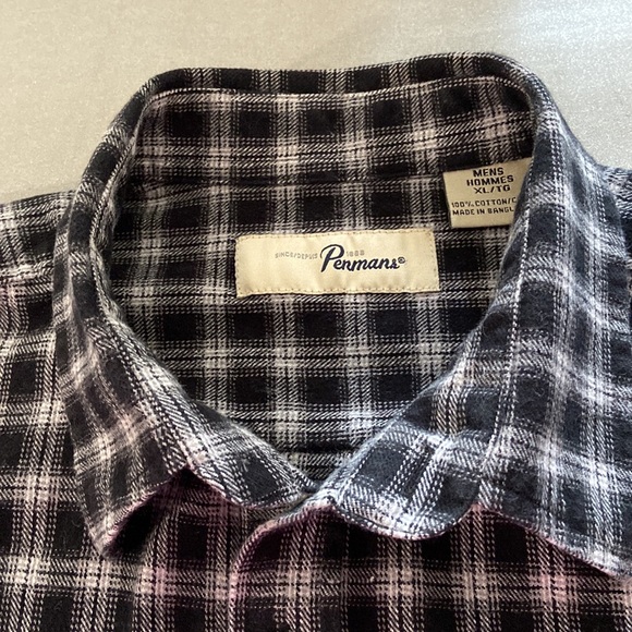 Men’s Penmans Flannel Shirt Size XL - Picture 4 of 6